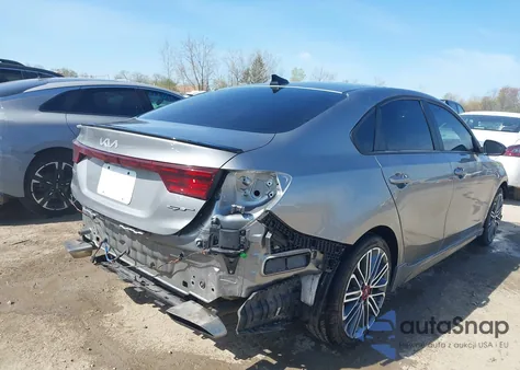 2022 Kia Forte Gt Manual from USA, damaged, VIN 3KPF44AC6NE449955